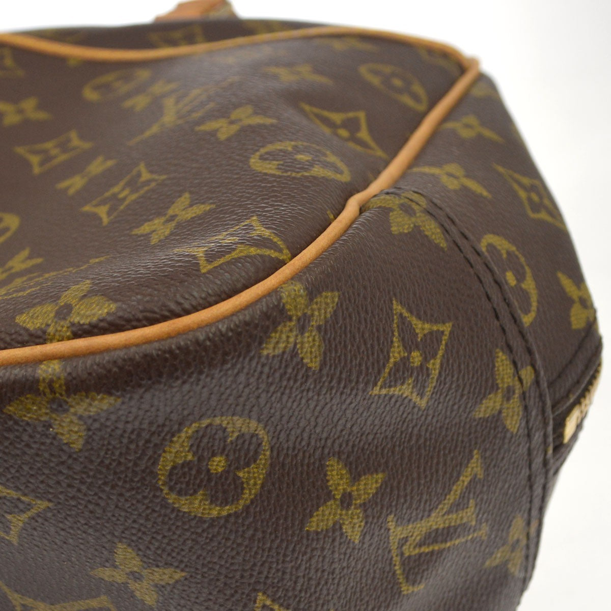 Louis Vuitton Deauville Monogram Canvas, Brown, Canvas, Handbag