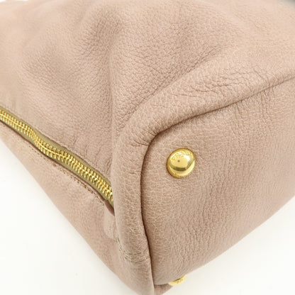 Prada Vitello Daino Leather, Pink, Leather, Shoulder Bag