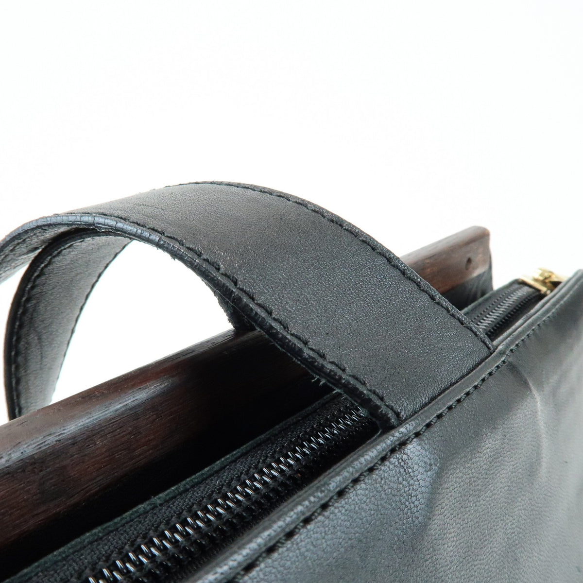 Loewe Tote Leather, Black, Leather, Tote Bag