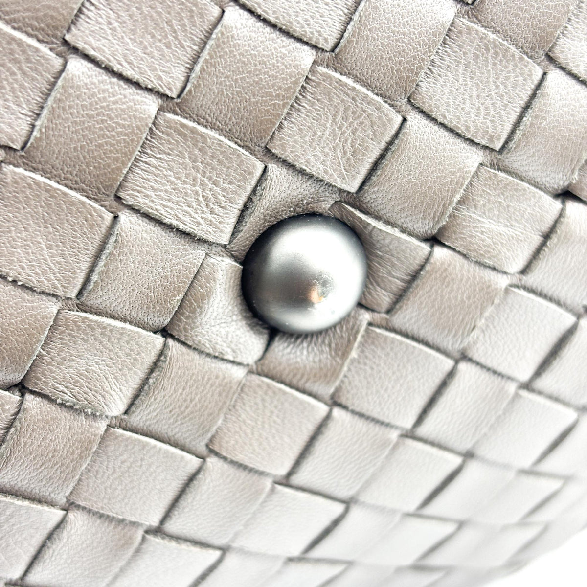 Bottega Veneta Montaigne Handle Intrecciato Nappa, Brown, Other, Handbag