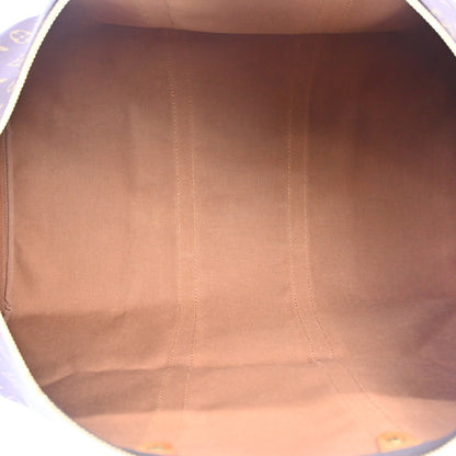 Louis Vuitton Keepall Monogram, Brown, Canvas, Travel Bag