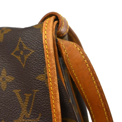 Louis Vuitton Saumur Monogram Canvas, Brown, Canvas, Shoulder Bag
