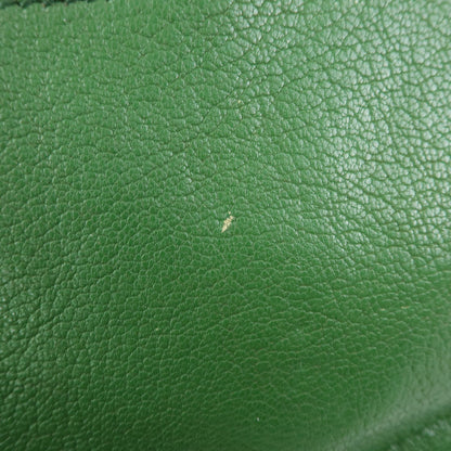 Miu Miu Madras Top Handle Leather, Green, Leather, Handbag