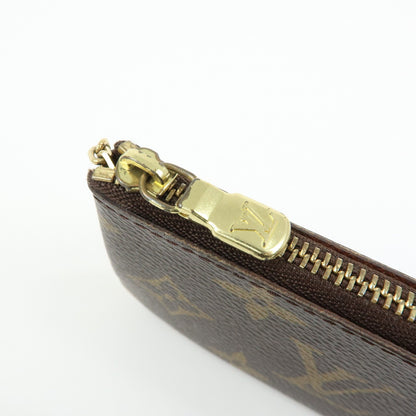 Louis Vuitton Key Monogram Canvas, Brown, Canvas, Clutch
