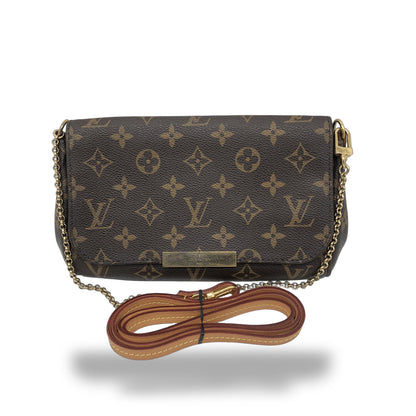 Louis Vuitton Favorite Monogram Canvas, Brown, Canvas, Crossbody Bag