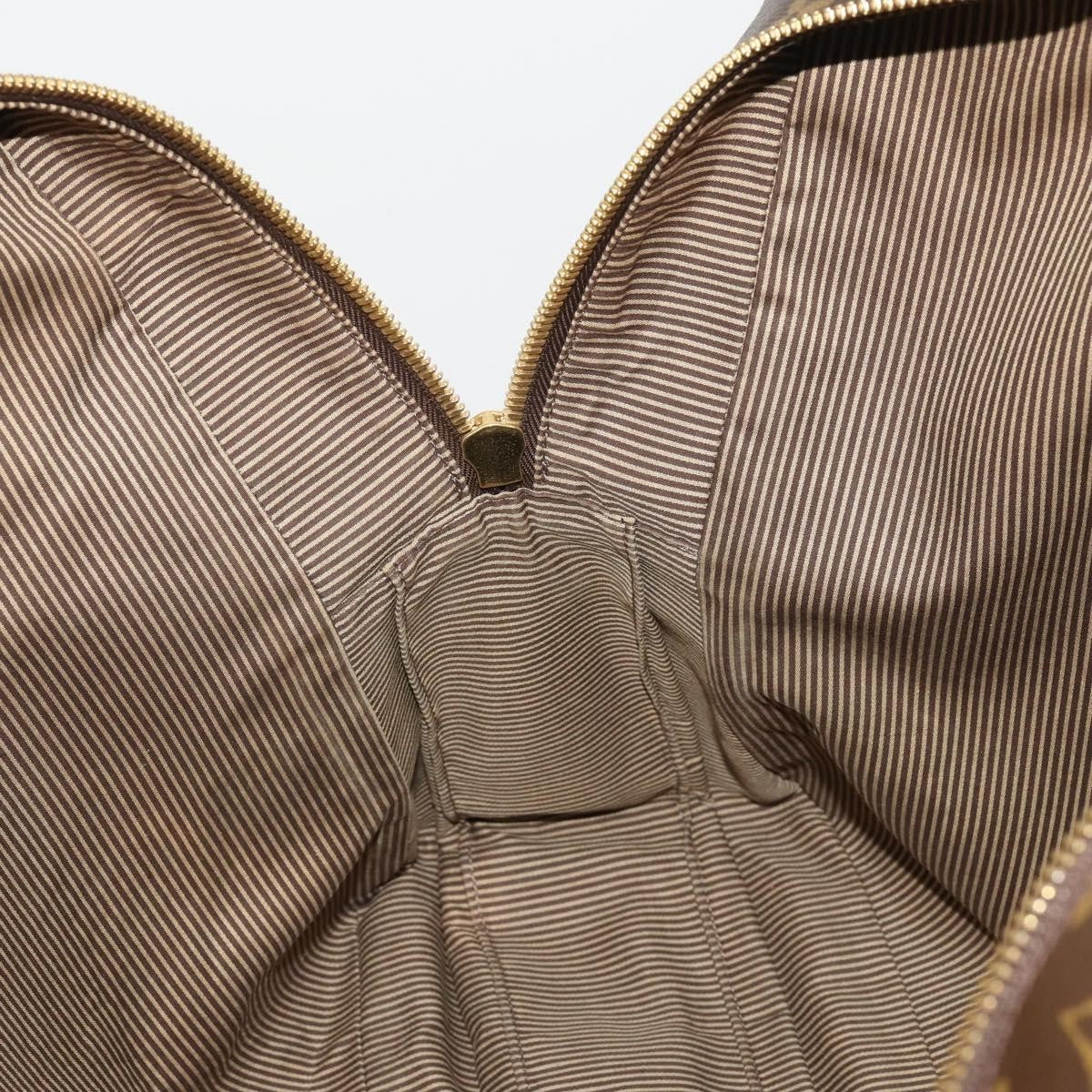 Louis Vuitton Bequia Porte Document Geant Monogram Canvas with Leather, Brown, Canvas, Briefcase
