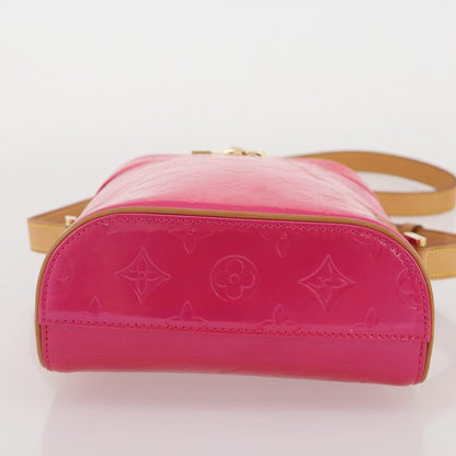 Louis Vuitton Sullivan Monogram Vernis, Pink, Patent Leather, Shoulder Bag