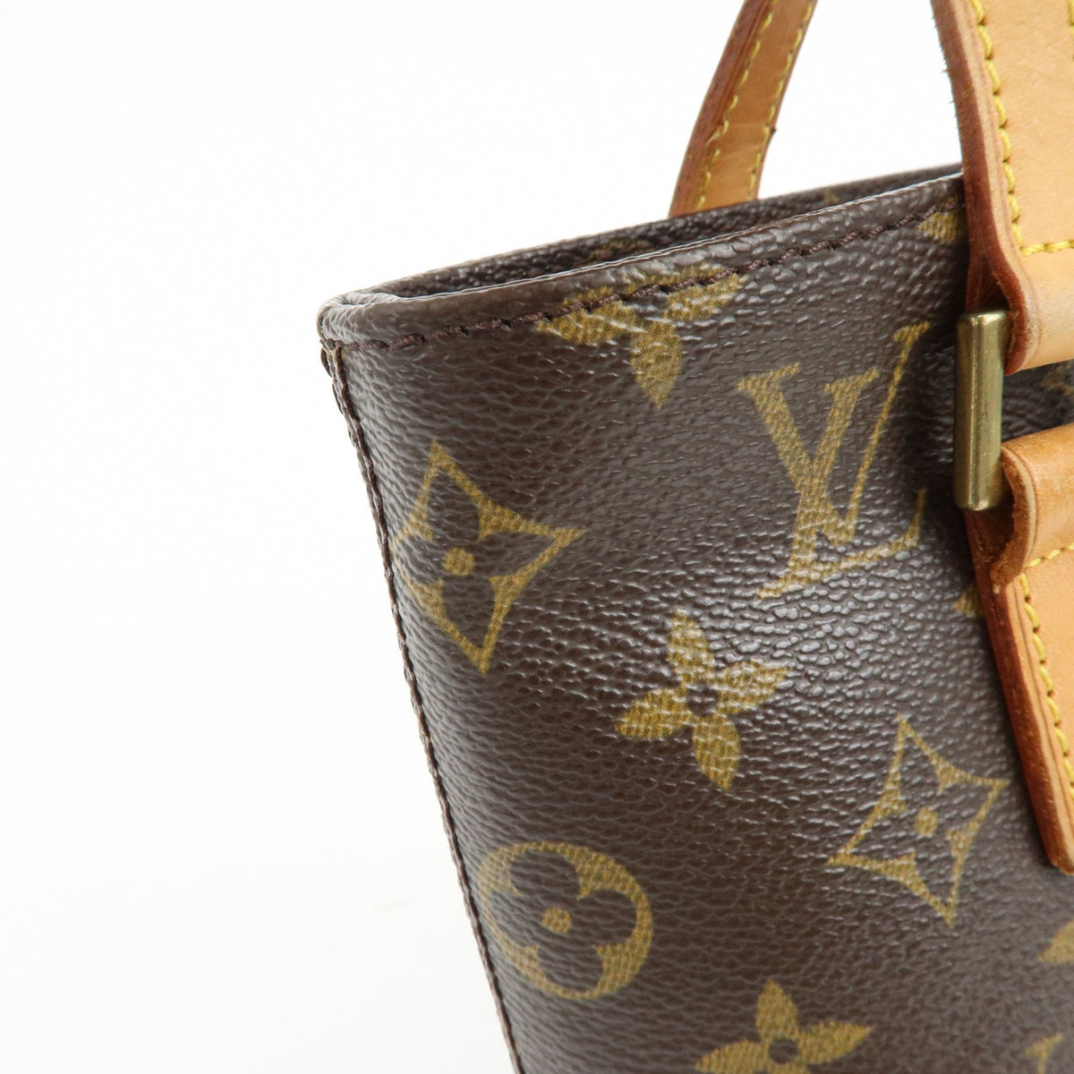 Louis Vuitton Vavin Monogram Empreinte Leather, Brown, Canvas, Tote Bag
