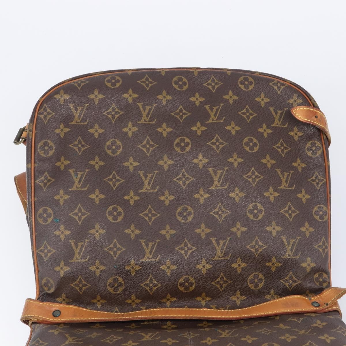 Louis Vuitton Saumur Monogram Canvas, Brown, Canvas, Shoulder Bag