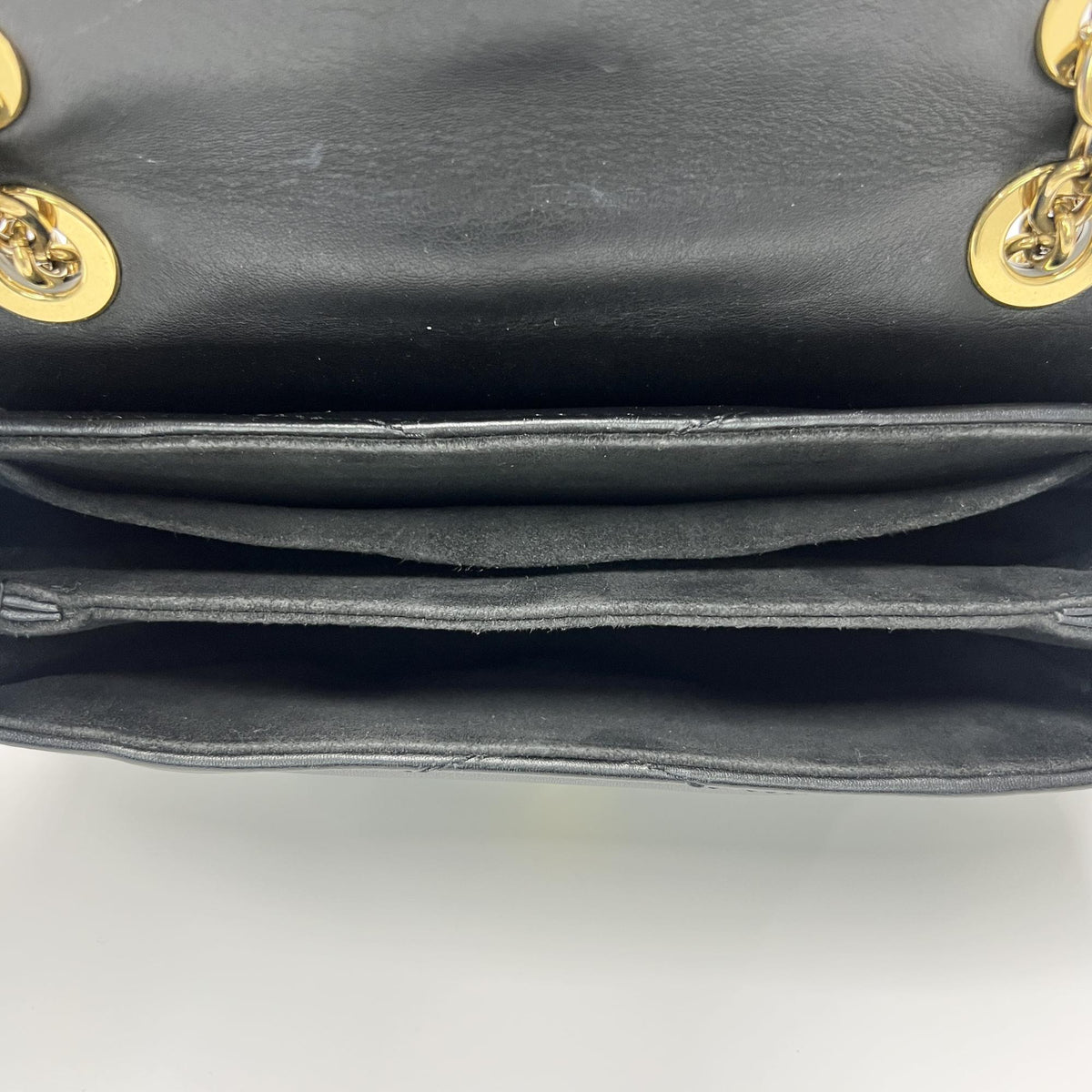 Louis Vuitton New Wave Chain Bag NM Quilted Leather, Black, Leather, Shoulder Bag