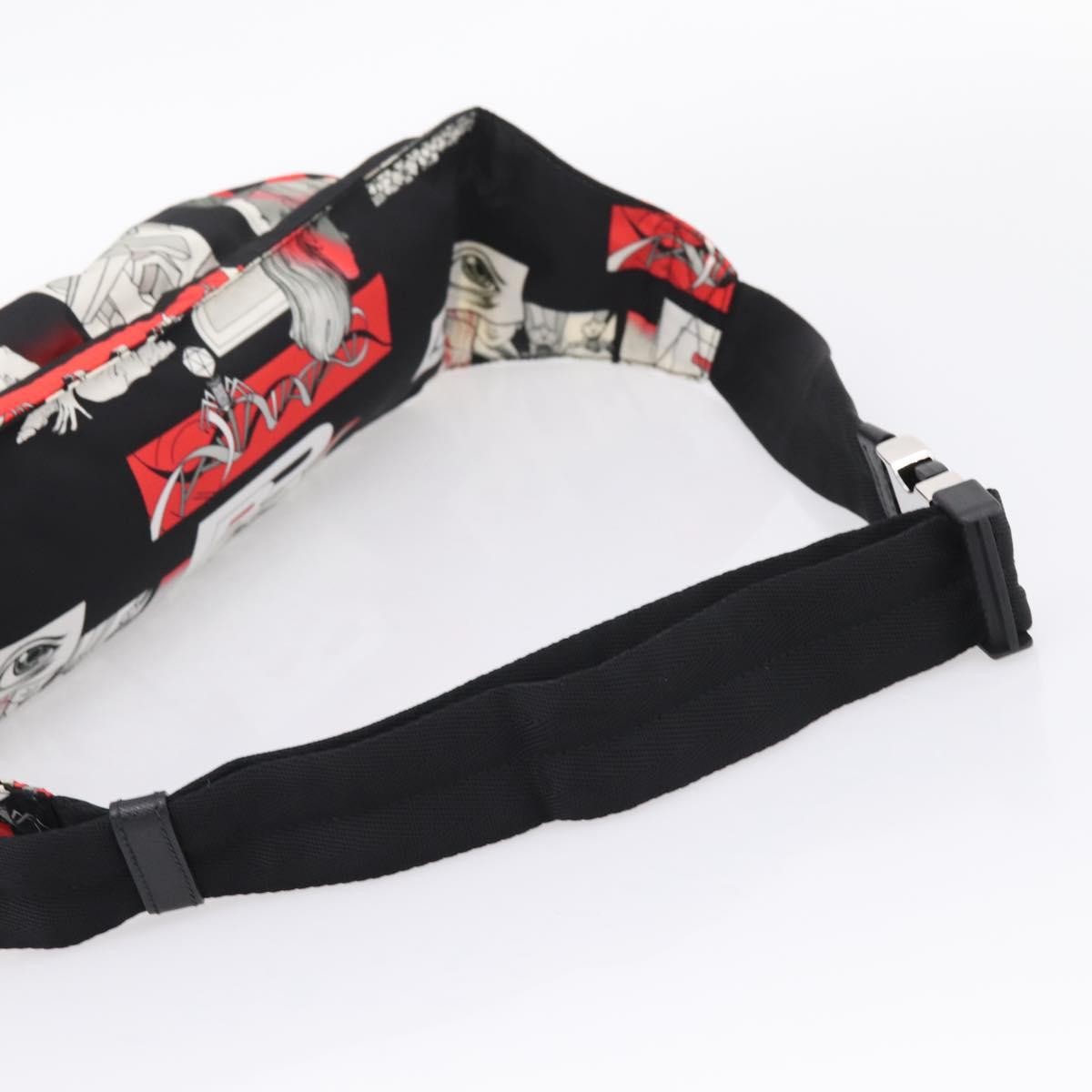 Prada Zip Waist Printed Tessuto, Multicolour, Nylon, Handbag