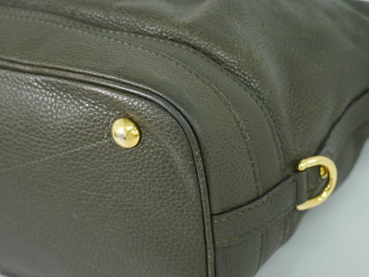Louis Vuitton Stellar Mahina Leather, Khaki, Leather, Handbag