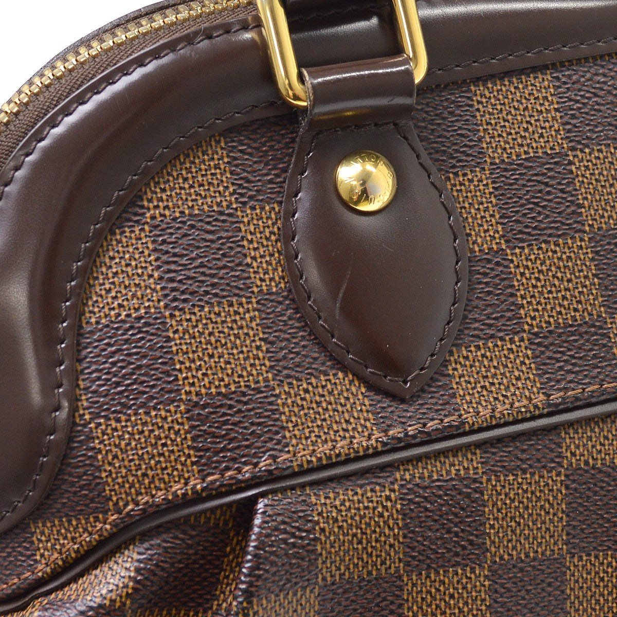 Louis Vuitton Trevi Damier, Brown, Canvas, Handbag