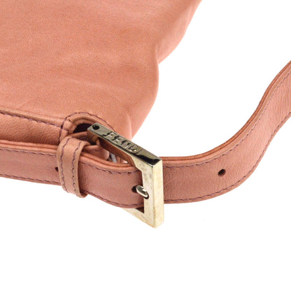 Fendi Baguette Leather, Pink, Leather, Handbag