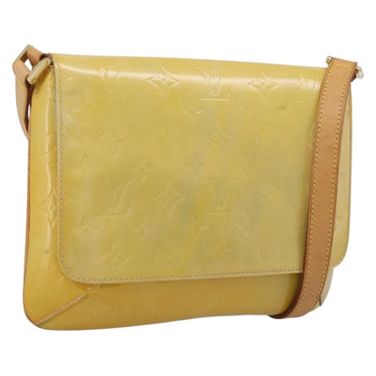 Louis Vuitton Thompson Street Monogram Vernis, Yellow, Patent Leather, Shoulder Bag
