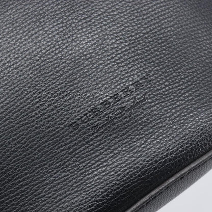 Burberry Lorne Bucket Leather, Black, Leather, Handbag