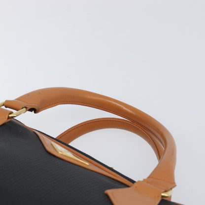 Saint Laurent Vintage Boston PVC Leather, Black, PVC, Travel Bag
