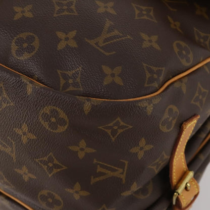 Louis Vuitton Saumur Monogram, Brown, Canvas, Shoulder Bag