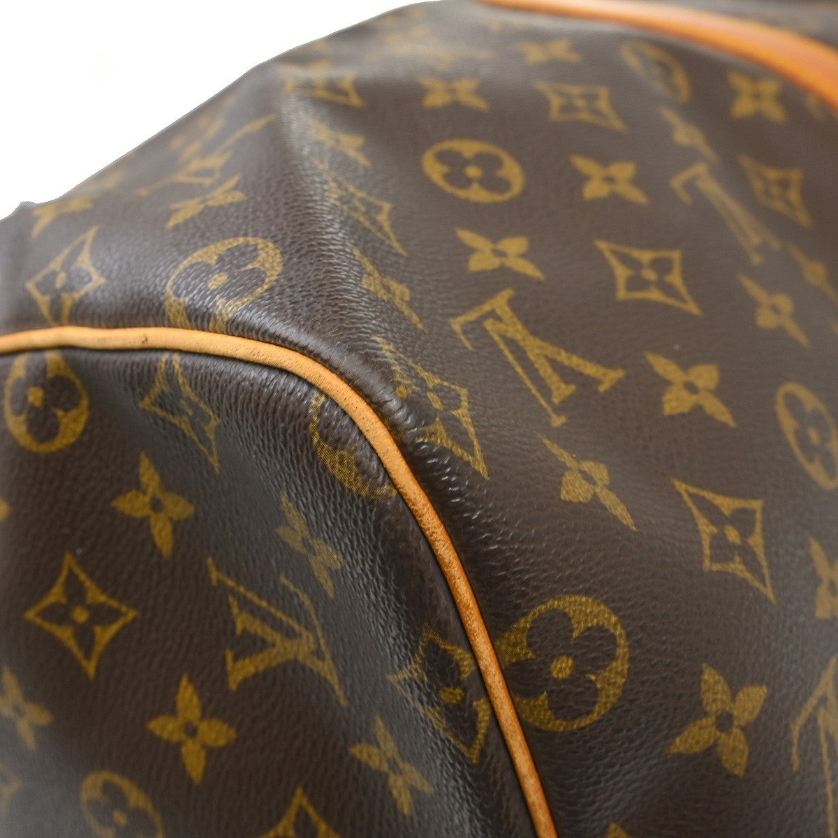 Louis Vuitton Keepall Monogram Canvas, Brown, Canvas, Travel Bag