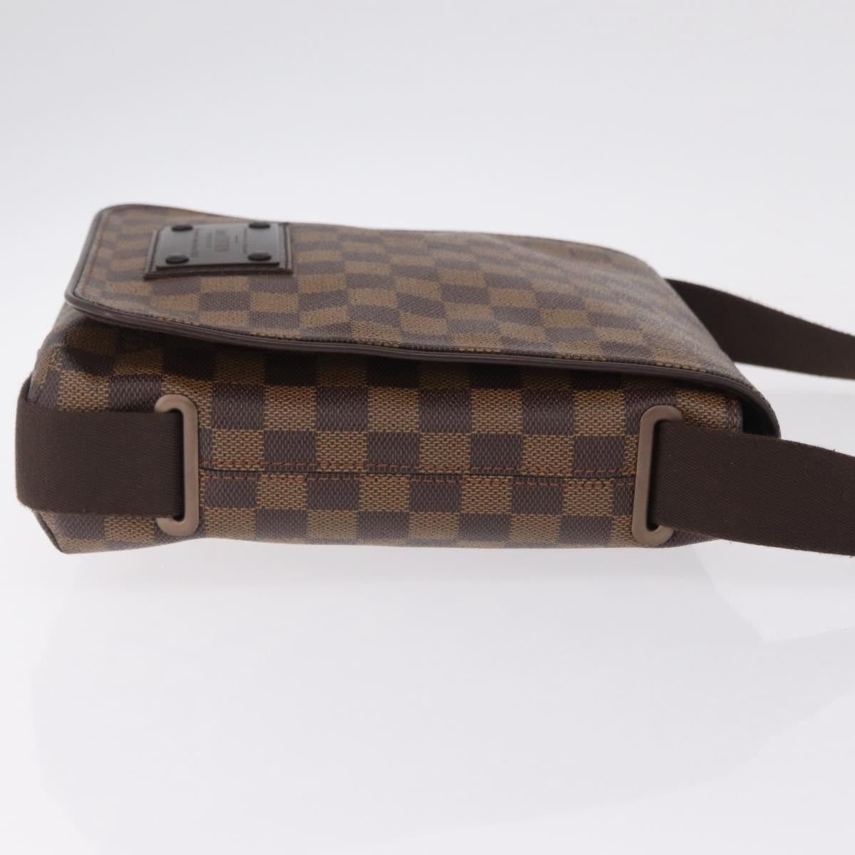 Louis Vuitton Brooklyn Damier, Brown, Canvas, Shoulder Bag