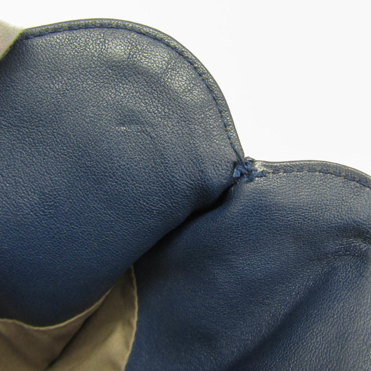 Bottega Veneta Intrecciato Leather, Navy, Leather, Briefcase