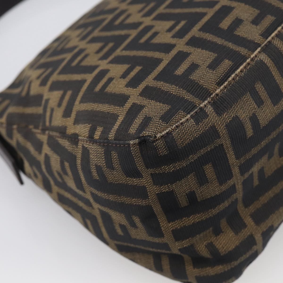 Fendi Mamma Baguette Zucca Jacquard Velvet, Multicolour, Canvas, Shoulder Bag