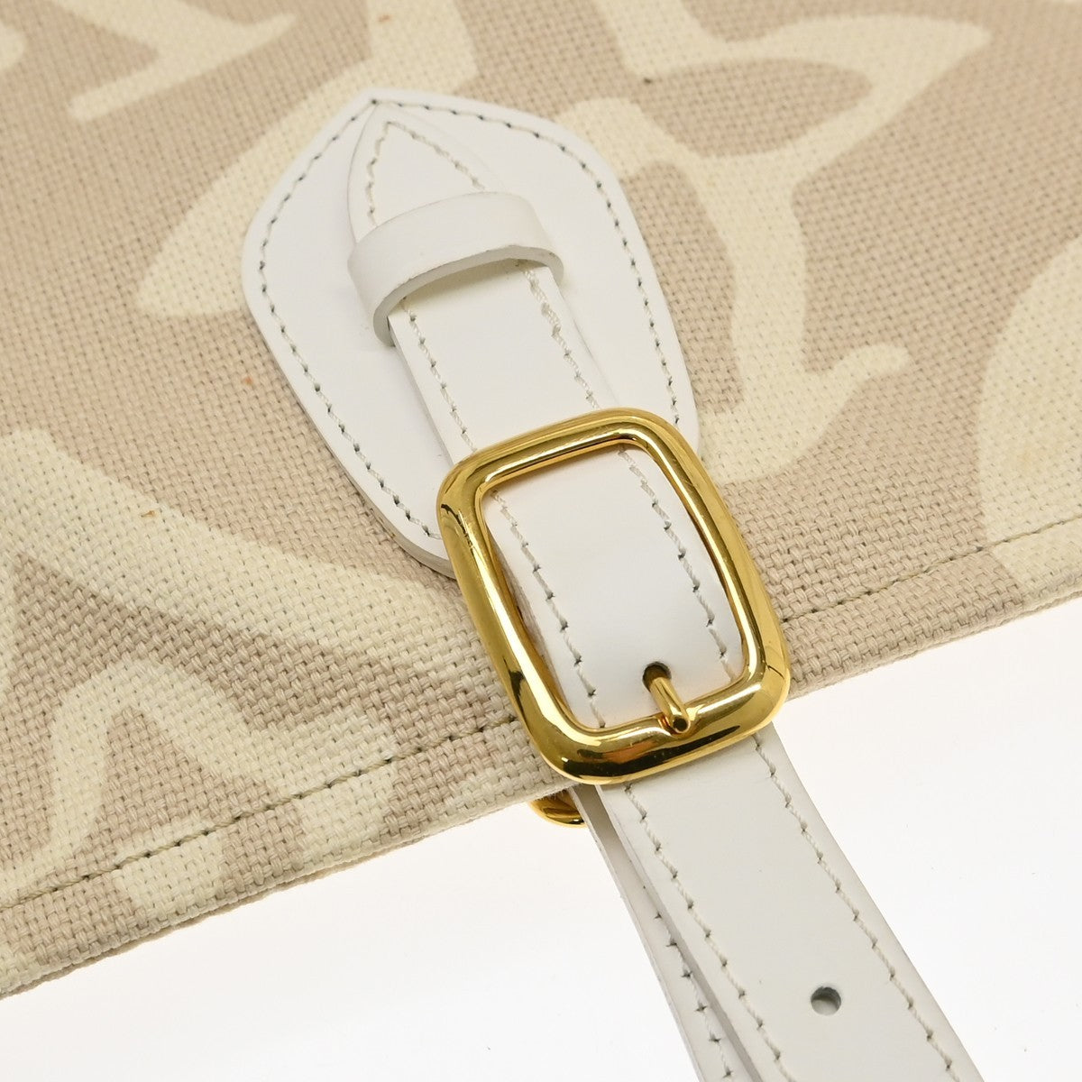 Louis Vuitton Tahitienne Cabas Canvas, Beige, Canvas, Tote Bag