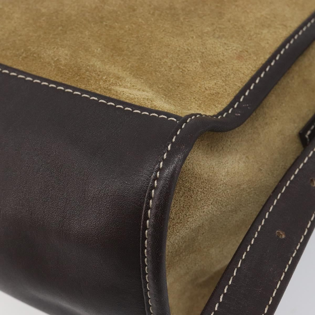 Loewe Vintage Suede, Beige, Suede, Shoulder Bag