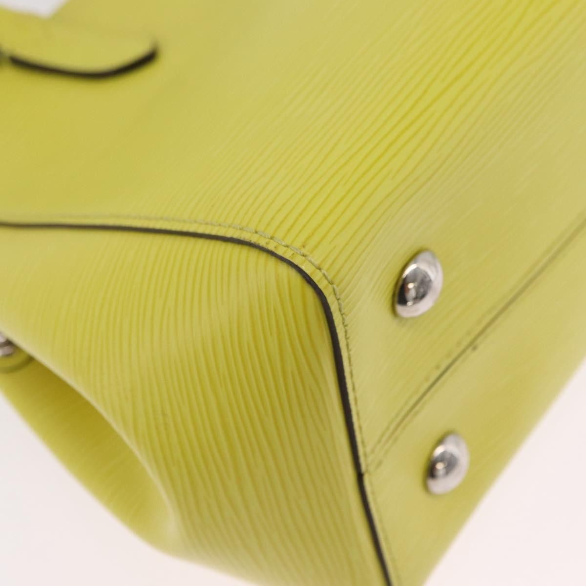 Louis Vuitton Marly Epi Leather, Yellow, Leather, Handbag