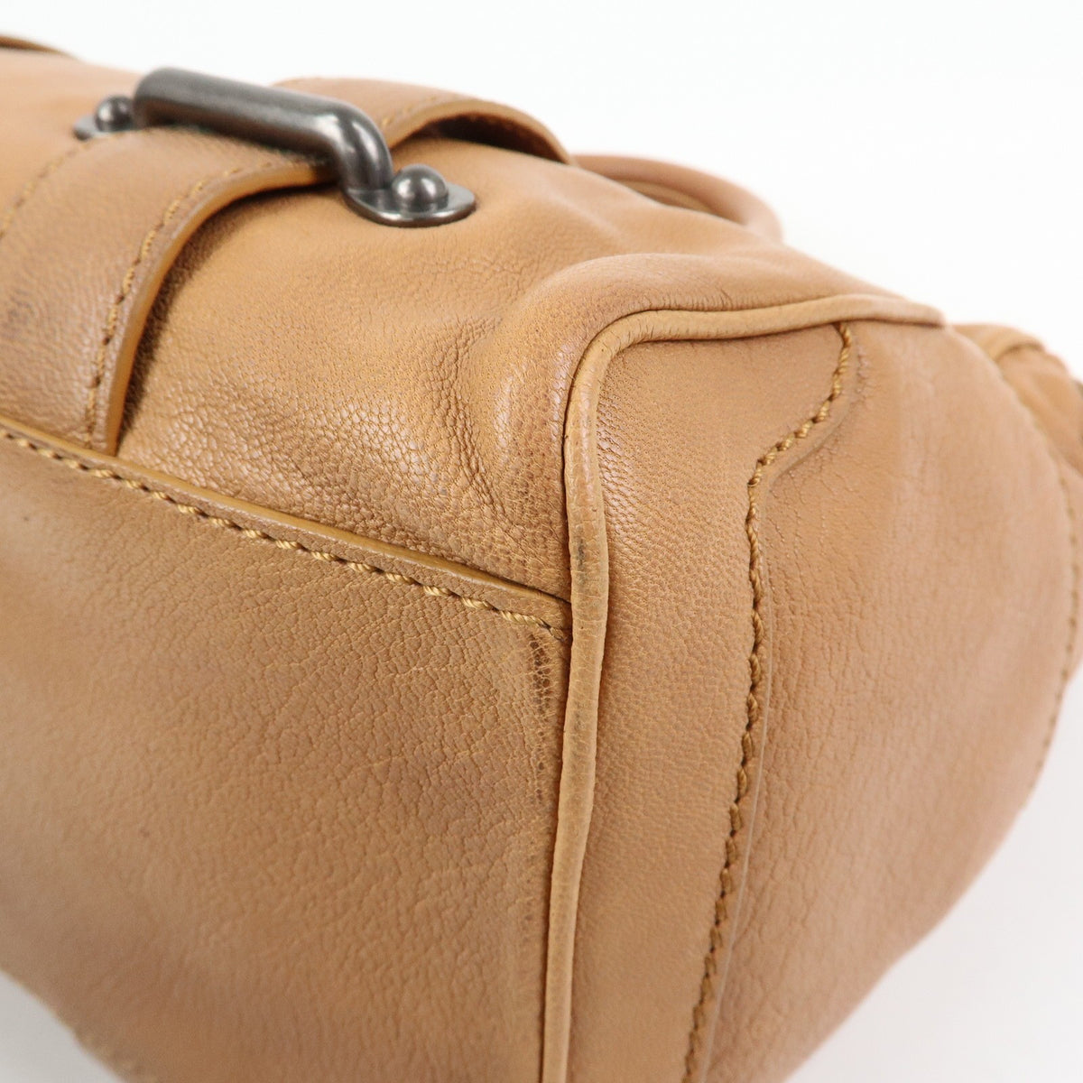 Celine Handbag Leather, Brown, Leather, Handbag