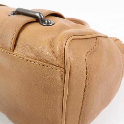 Celine Handbag Leather, Brown, Leather, Handbag