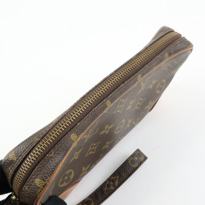 Louis Vuitton Marly Dragonne Clutch Monogram Canvas, Brown, Canvas, Clutch