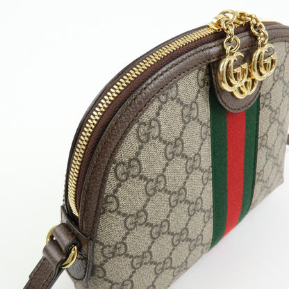Gucci Ophidia Dome GG Coated Canvas, Beige, Canvas, Shoulder Bag