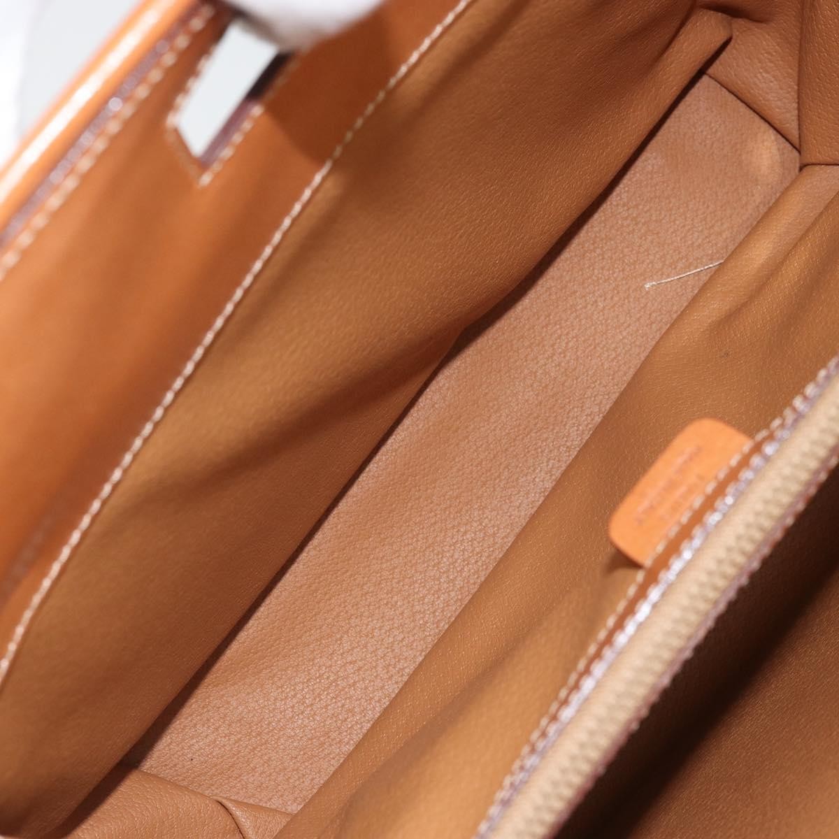 Celine Vintage Macadam Shopper Coated Canvas, Beige, Canvas, Tote Bag