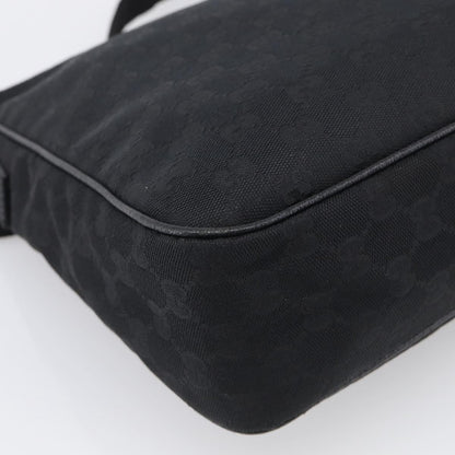 Gucci Shoulder Canvas, Black, Canvas, Shoulder Bag