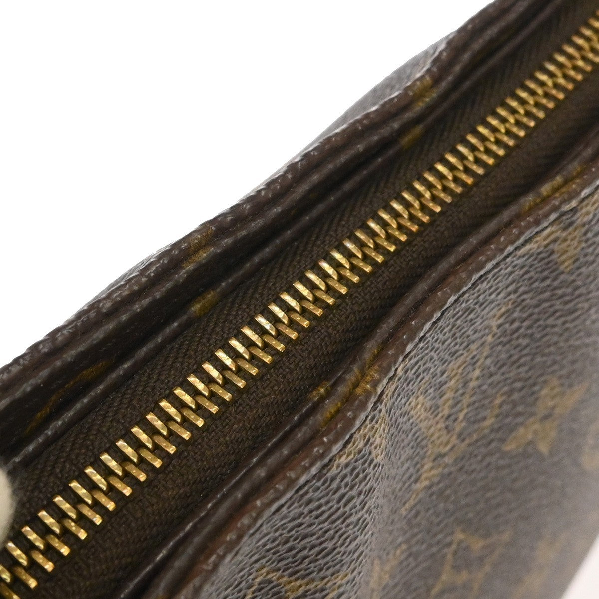 Louis Vuitton Looping Monogram Canvas, Brown, Canvas, Handbag