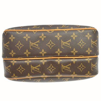 Louis Vuitton Reporter Monogram, Brown, Canvas, Shoulder Bag