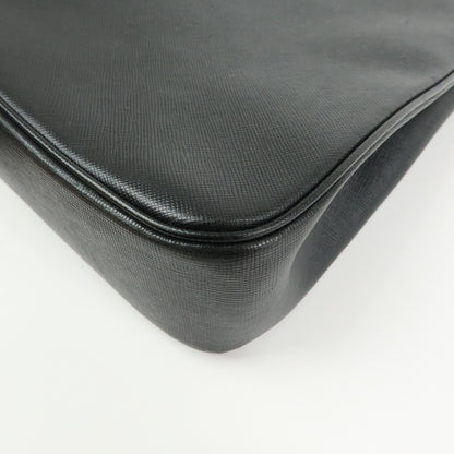 Salvatore Ferragamo Shoulder Bag Leather, Black, Leather, Shoulder Bag