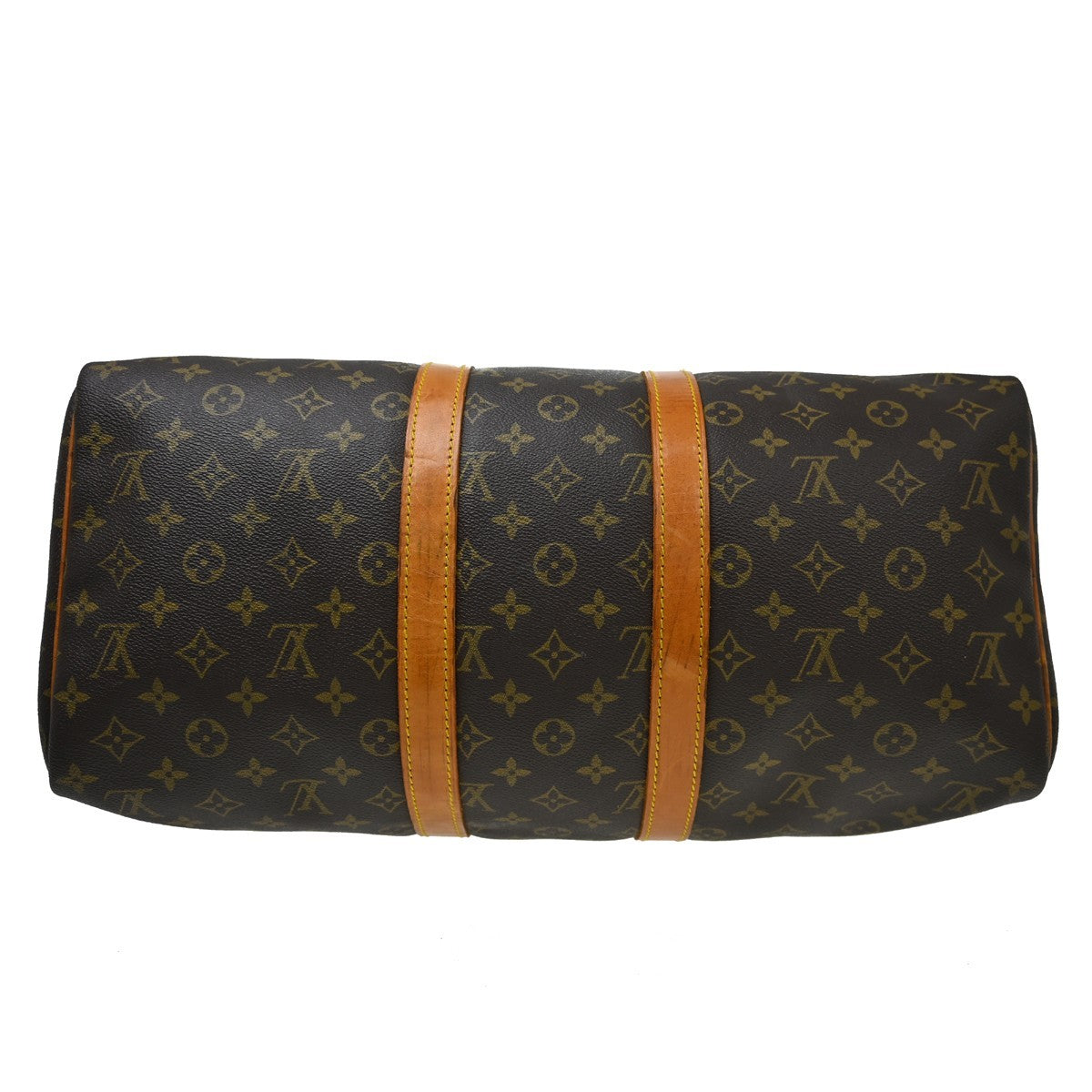 Louis Vuitton Keepall Monogram Canvas, Brown, Canvas, Travel Bag