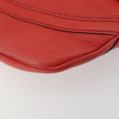 Gucci Abbey Leather, Red, Leather, Shoulder Bag