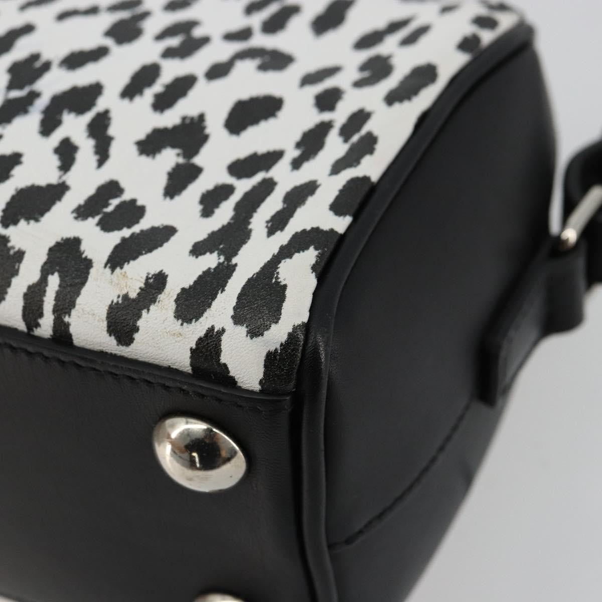 Saint Laurent Classic Baby Duffle Printed Leather, Black, Leather, Handbag