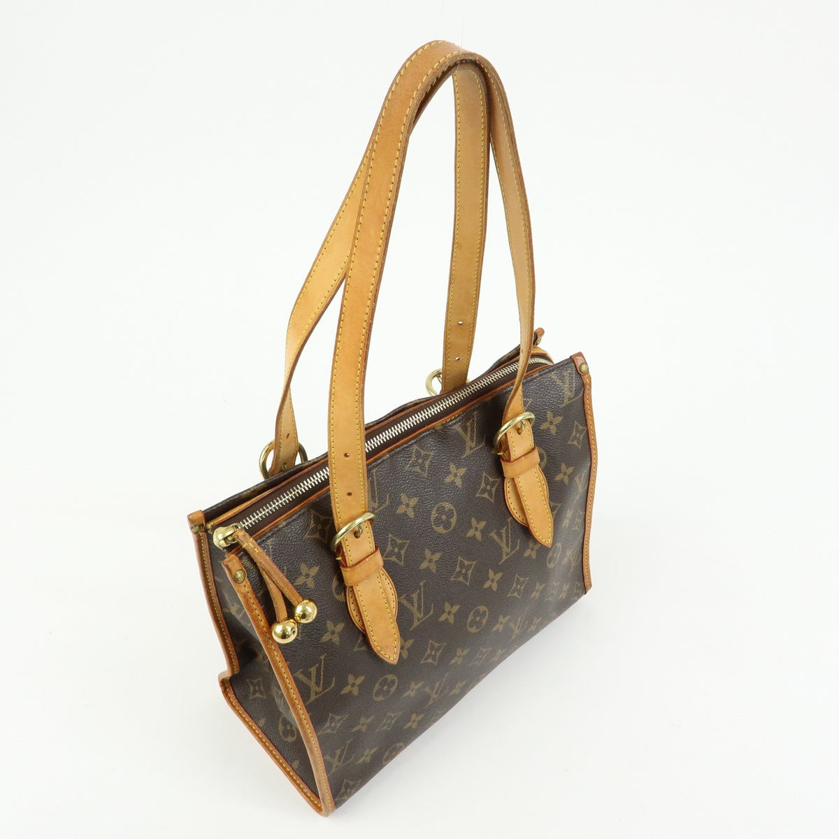 Louis Vuitton Popincourt Monogram Canvas, Brown, Canvas, Shoulder Bag