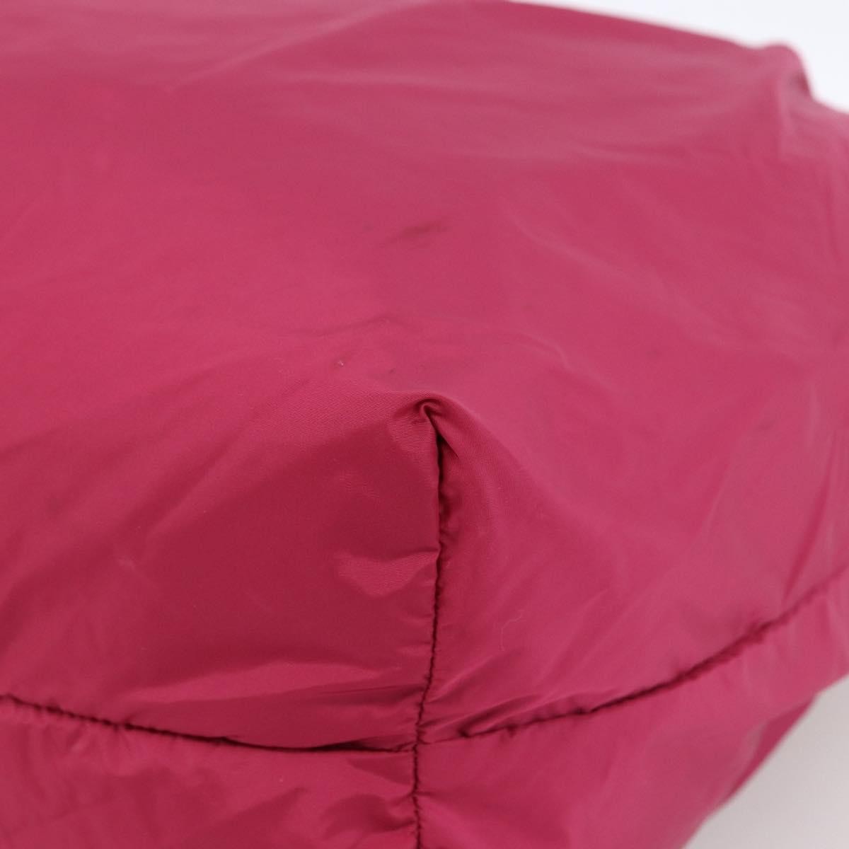Miu Miu Tote Nylon, Pink, Nylon, Handbag
