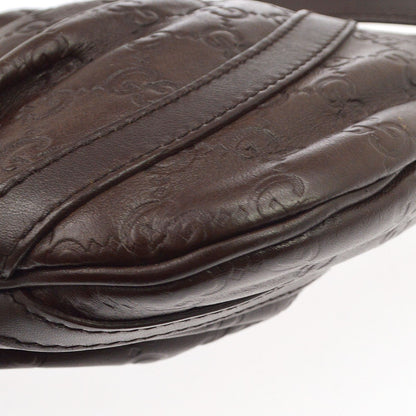 Gucci D Ring Messenger Guccissima Leather, Brown, Leather, Shoulder Bag