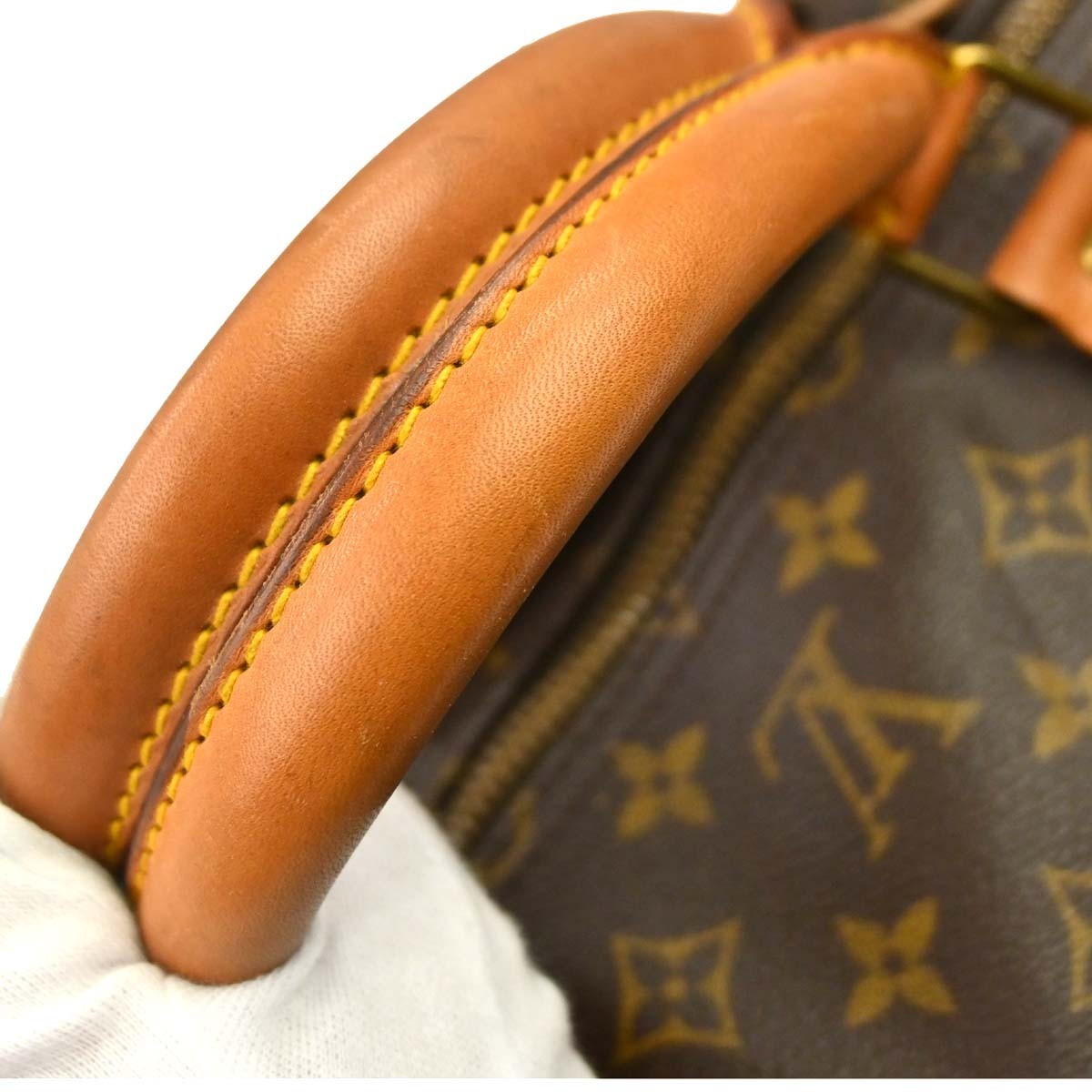 Louis Vuitton Keepall Monogram Canvas, Brown, Canvas, Travel Bag