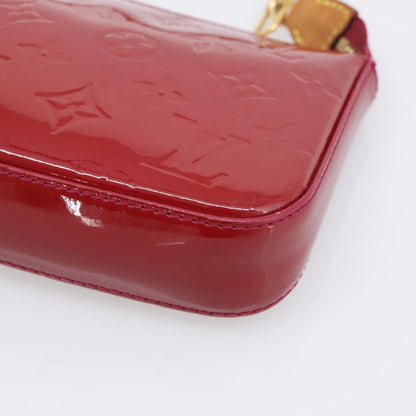 Louis Vuitton Pochette Accessoires NM Monogram Vernis, Pink, Patent Leather, Clutch