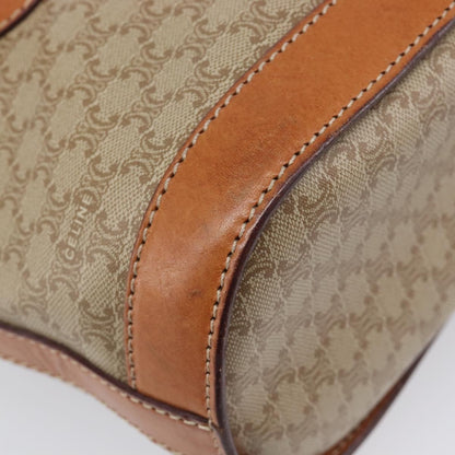 Celine Macadam Canvas and Leather, Beige, Canvas, Tote Bag