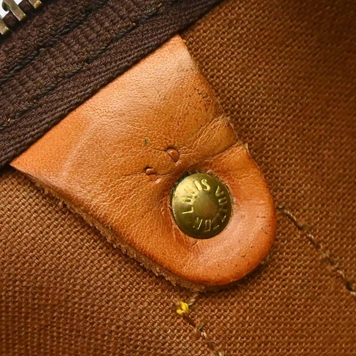 Louis Vuitton Keepall Monogram Canvas, Brown, Canvas, Travel Bag
