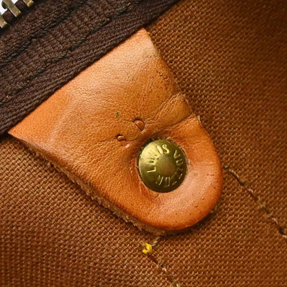 Louis Vuitton Keepall Monogram Canvas, Brown, Canvas, Travel Bag