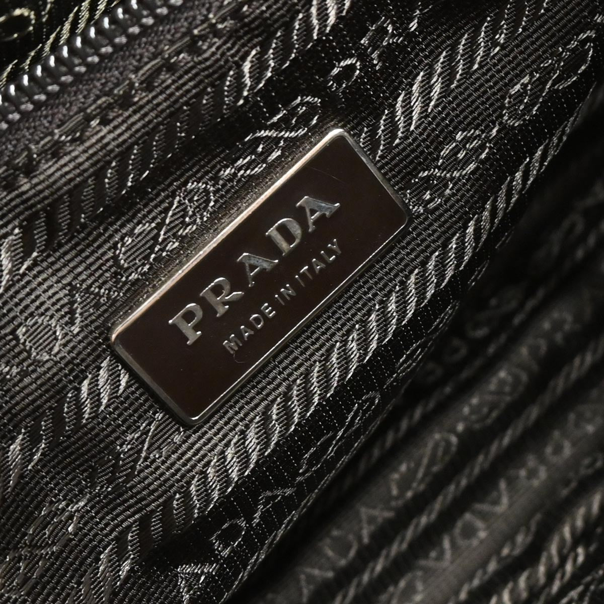 Prada Vitello Drive Leather, Brown, Leather, Handbag